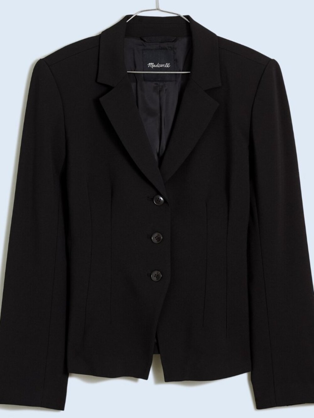 Madewell Shrunken Blazer in Black